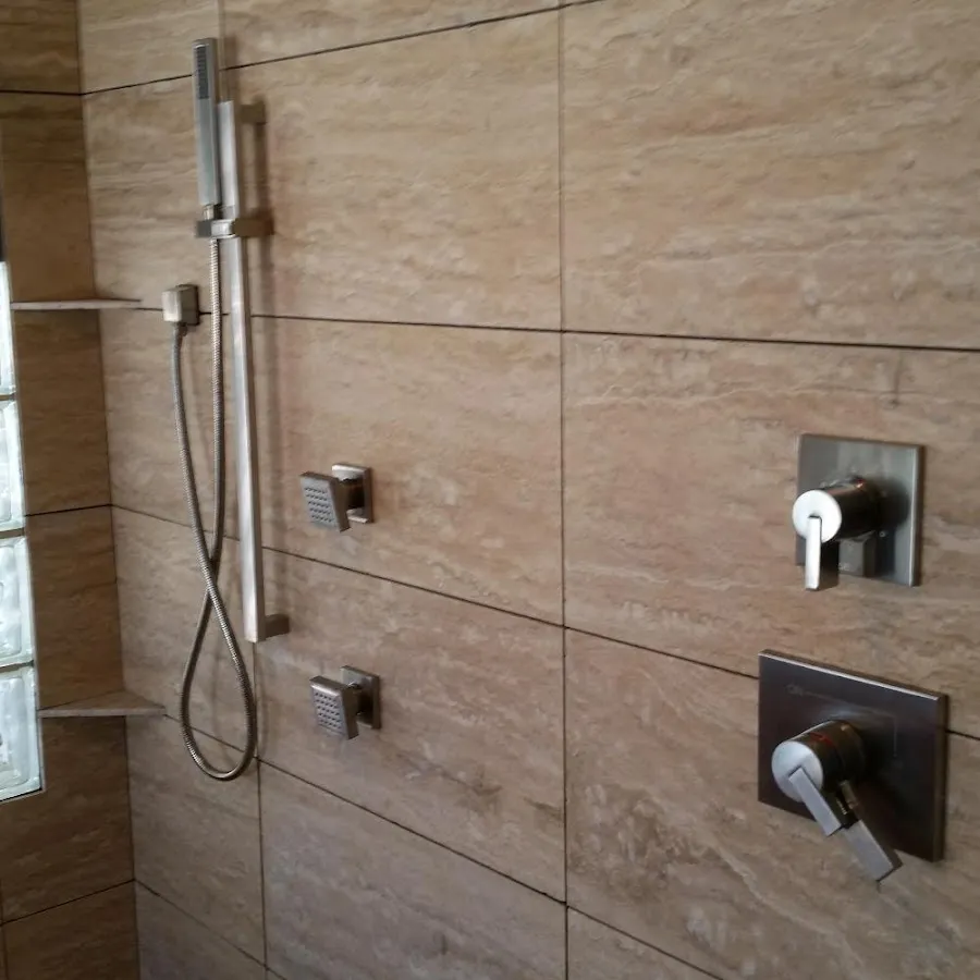 Shower fixture installation for Frozen Pipe Repair in Olivarez